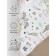 Lightning diaper with a hat with a cap of Amarobaby Soft Hugs "Unicorns", height 68-74 cm