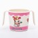 Bamboo nursery mug with handles, 170 ml., Color and pattern mix