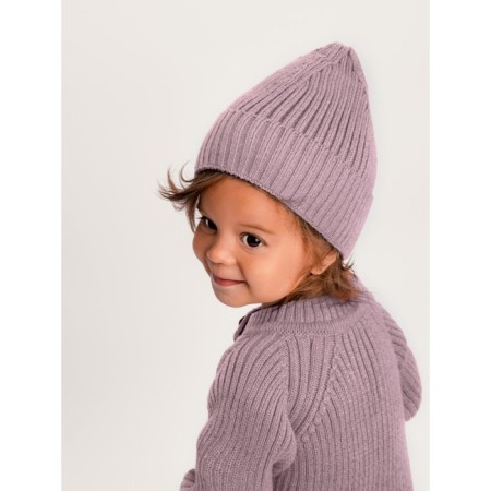 Knitted Knot Killed with a cap Amarobaby Pure Love Tot, height 80 cm, color powder-18