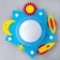 Bayerlux adventure Caucasum Caucasus Led 33W blue-yellow Bayerlux