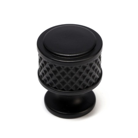 Handle button Cappio PK104, D = 25 mm, plastic, black color-1
