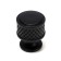 Handle button Cappio PK104, D = 25 mm, plastic, black color