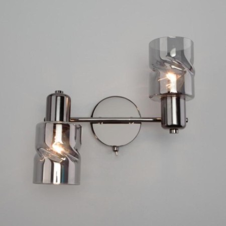 ANSA lamp, 2x40W E14, color black pearls-4