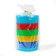 Supply for writing accessories with retractable departments, 9 x 9 x 13 cm, mix