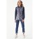 Female shirt, size 42, blue, blue color