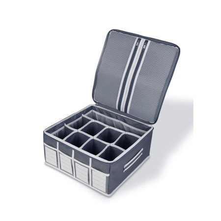 Homemade Kids Safe, 34x34x16 cm, 21 cells, gray