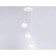 Suspended Ambrella Light, Traditional, TR3540, 3HE27, white color