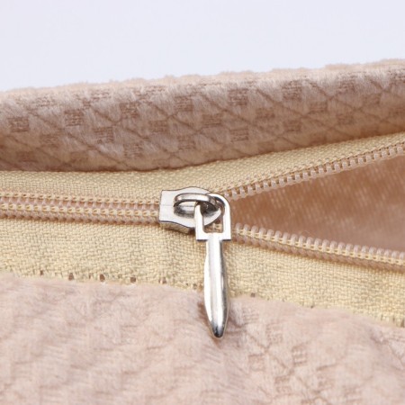 Decorative pillowcase "Ethel" pearls 42*42 cm, milk-3