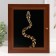 Key "Snake" 26x31cm walnut