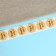 Stickers in the roll "Love", 500 pcs, 2.5 x 2.5 cm