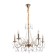 Chandelier "Candy" 5he14 40W gold 64x64x100 cm