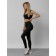 Femic fitness legins, size 42-46, black color