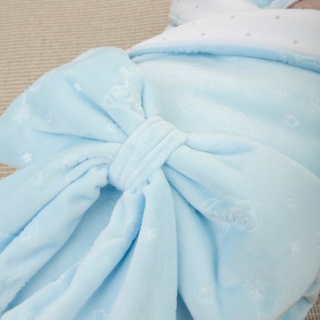 Set for discharge Winter Kinderlitto "Bear on the Moon", 6 items, height 56-62 cm, blue color-8