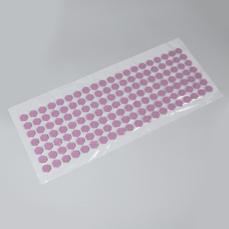 Iplikator-river, PVC base, 140 modules, 28 × 64 cm, transparent/purple color-2