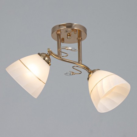 Barbara chandelier 2he27 40W gold 45x26x27 cm Bayerlux-1
