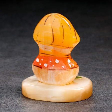 Souvenir "Domestenok for luck and wealth", selenite-2