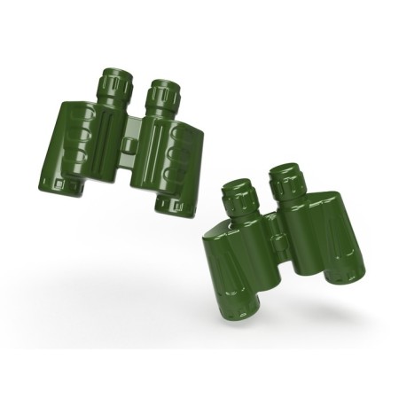 Equipment and weapons set: pistol, walkie -talkie, binoculars, knife-3