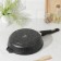 Granite Black Granite INDUCTION PRO, D = 26 cm, removable handle, anti -stick coating