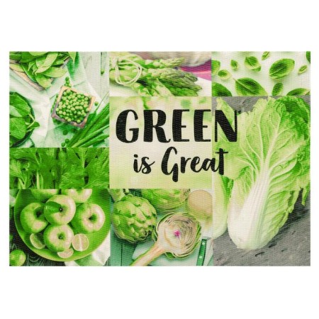 Napkin on the table "Green is Great" 29*40 cm-1