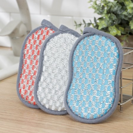 Hanger for washing the dishes of the share, 15 × 9 cm, microfiber, scraber, color mix-7