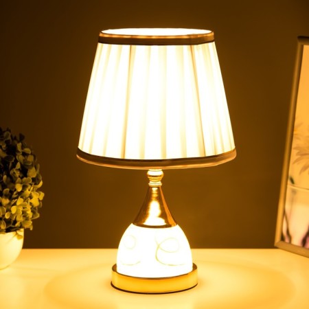 Highlight lamp with backlight 58087/1 1x40W E27 gold 20x20x36 cm Risalux-2