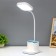 Table lamp sensory "Classen" LED 3W AKB USB white and white 14x13.5x57 cm Risalux