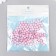 Beads for creativity plastic "English letters" Pink set 20 grams 0.4x0.7x0.7 cm