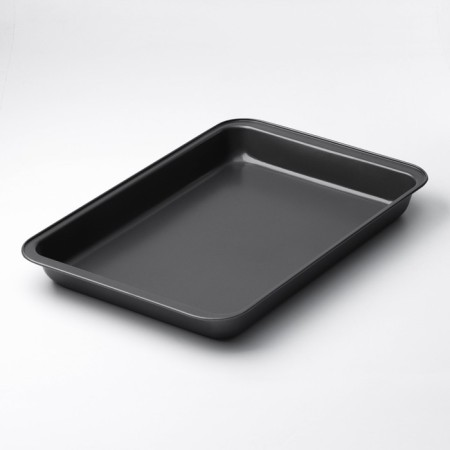 The baking sheet of the rectangle. Jacqueline ", 47.5 × 31.5 × 5 cm, anti -stick coating, black color