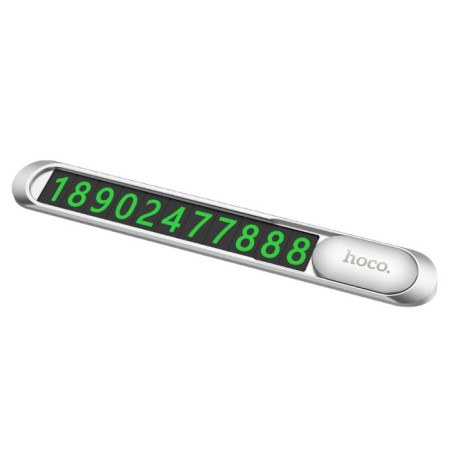 Hoco PH41 auto -reference, metallic, magnetic, silver-3