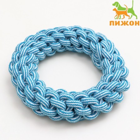 Toy Cable "Ring", 250 g, up to 20 cm, blue/white