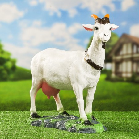Garden figure "Small goat" 44x41x18 cm