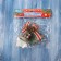 Decoration Christmas tree "Bell brown Bow volume" 8x10.5 cm, gold