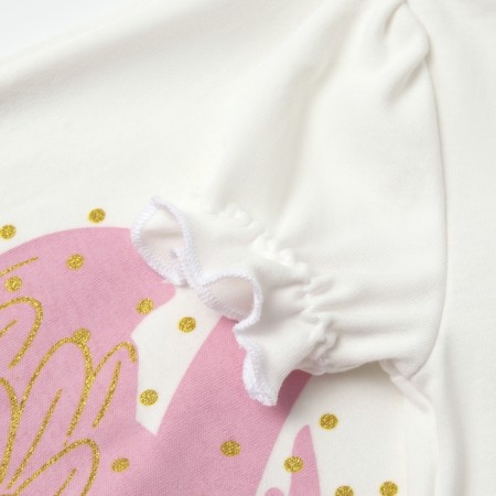 Body crumb I "flamingo", height 68-74 cm, white-2