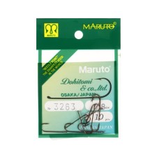 Universal hooks Maruto 3263, color BR, No. 8, 10 pcs.