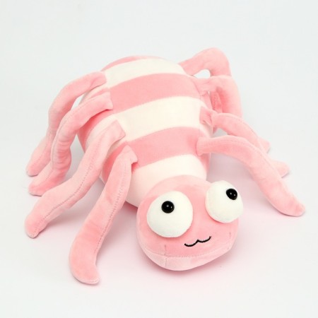 Soft toy "Spider", 27 cm, pink color-3