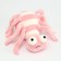 Soft toy "Spider", 27 cm, pink color