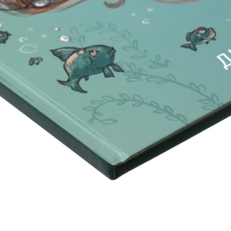 Universal diary for grades 1-11 Underwater World, hard cover, glossy lamination, cheat sheet, 48 sheets-2