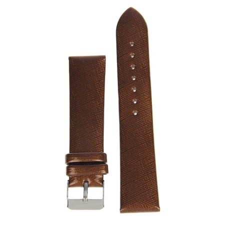 Solomon watch strap, 20 mm, eco-leather, L-19 cm, brown-1