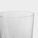 A set of glass glasses for champagne Bella, 205 ml, 2 pcs