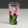Set for juice "Orchid" art painting, 6 glasses 1250/200 ml mix