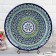 Largan Rishtan ceramics "Patterns", 42 cm, blue
