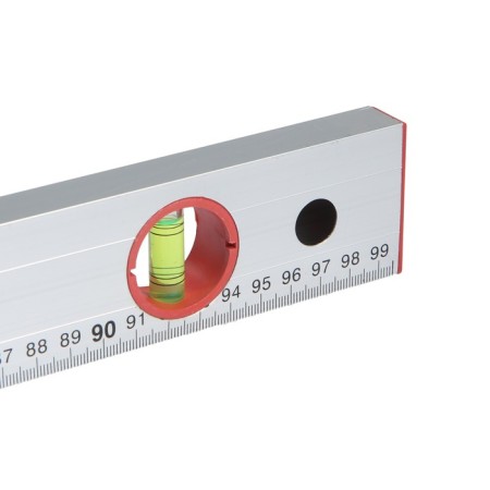 Aluminum scrap level, 2 eye, ruler, 1000 mm-3