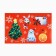 A letter from the postcard with the stickers "New Year: Dreams will surely come true"