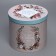 Gift Box "New Year's Watercolor", 17.5 x 20 cm, New Year