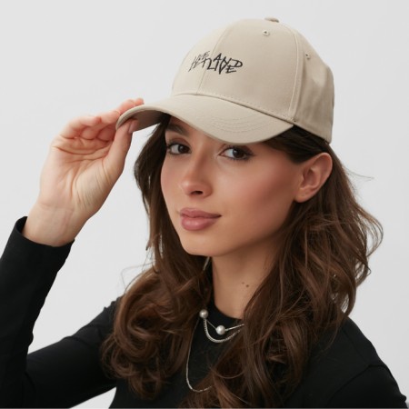 Minaku baseball cap, col. Beige, rr 56-58