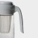 Glass jug with a plastic filter Renga "Daisy", 1.5 l, color gray color