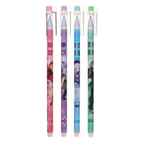 Gel pen with erased ink Calligrata, 0.5 mm, blue rod, "anime", mix