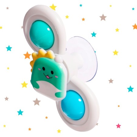 A set of spinners on the suction cup "Funny animals", 3 pcs.-7