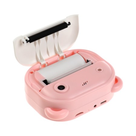 Mini-printer with a camera LPR-21, tour, tape, strap, pink-7