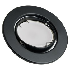 Introductive Lamp Feron DL11, IP20, G5.3, 50 W, 90x90x27 mm, black matte color